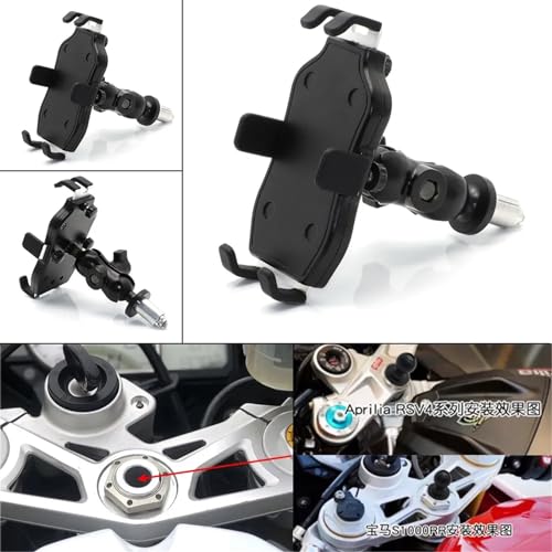 Support moto tige de fourche pour téléphone et navigation Honda CBR - 3
