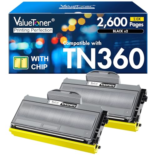 Cartucho de tóner TN360 de repuesto para Brother TN330 TN 330 TN 360 TN 360 de alto rendimiento compatible con DCP 7040 DCP 7030 MFC 7840W HL 2140 MFC 7340 MFC 7440N HL 2170W Laserjet Tank MFP 2604sdd
