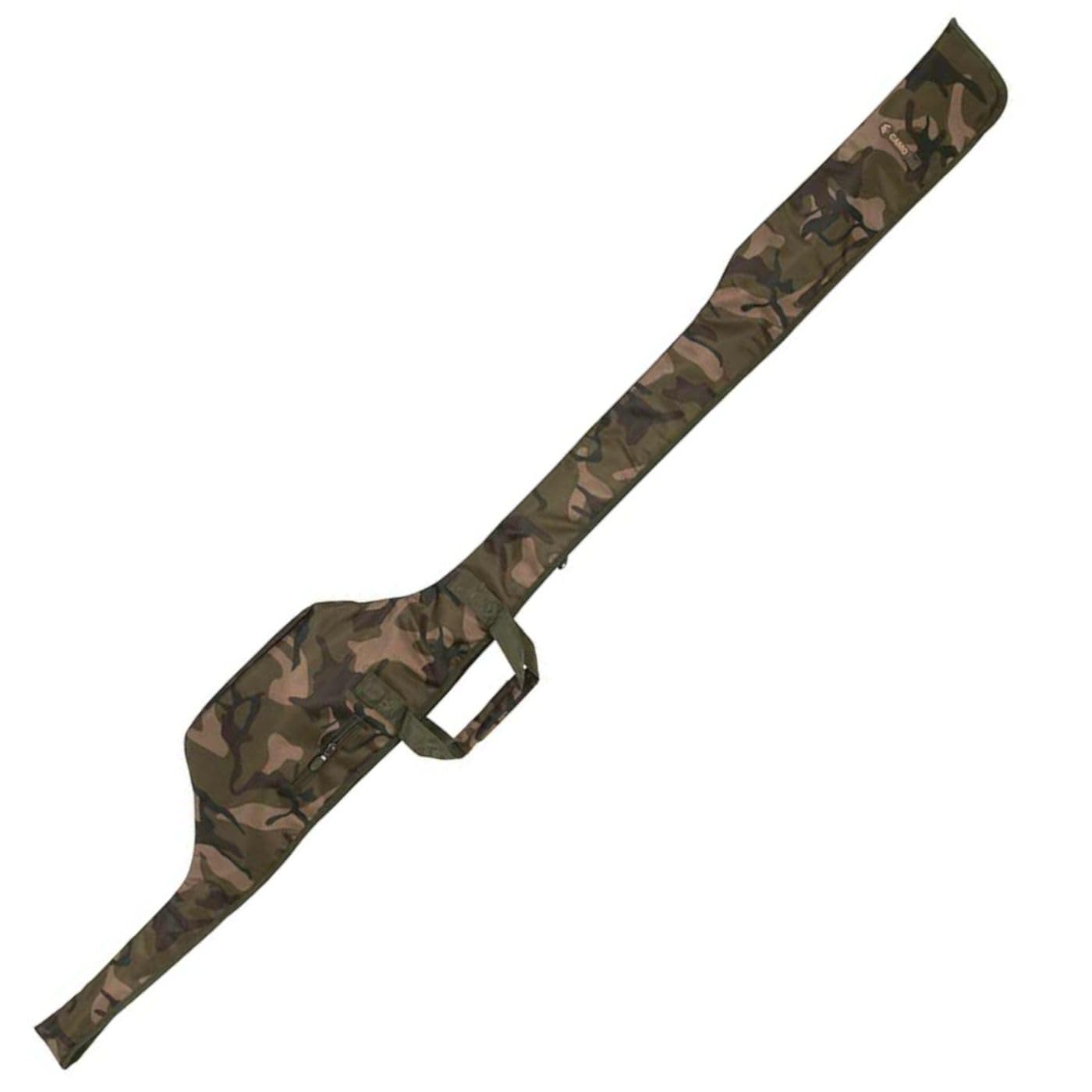 Fox Camolite 12ft Single Rod Sleeve - Rutentasche, Rutenfutteral, Angeltasche, Zubehörtasche, Tragetsche für Karpfenruten