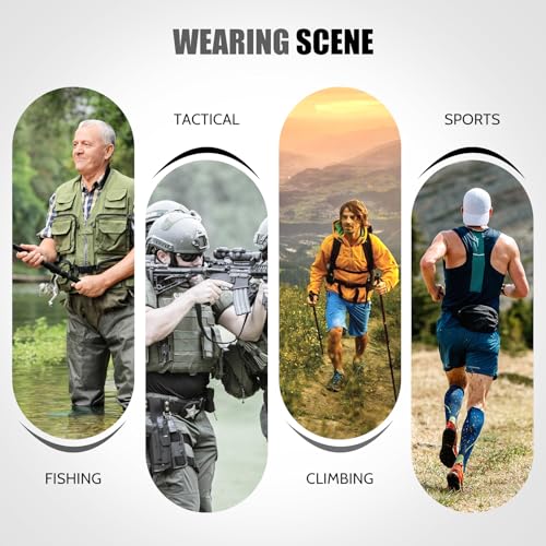 Image of AOTORR Mens Outdoor Work Safari Cargo Photo Travel Fishing Vests for Men with Multi-pockets