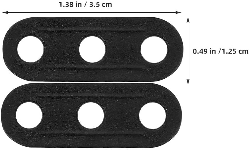 Toddmomy 150pcs Rope Tightener: Guyline Cord Tensioners - Camping Tent Guyline Adjuster - Plastic Wind Rope Buckle Fastener for Outdoor Activities Hiking Backpacking