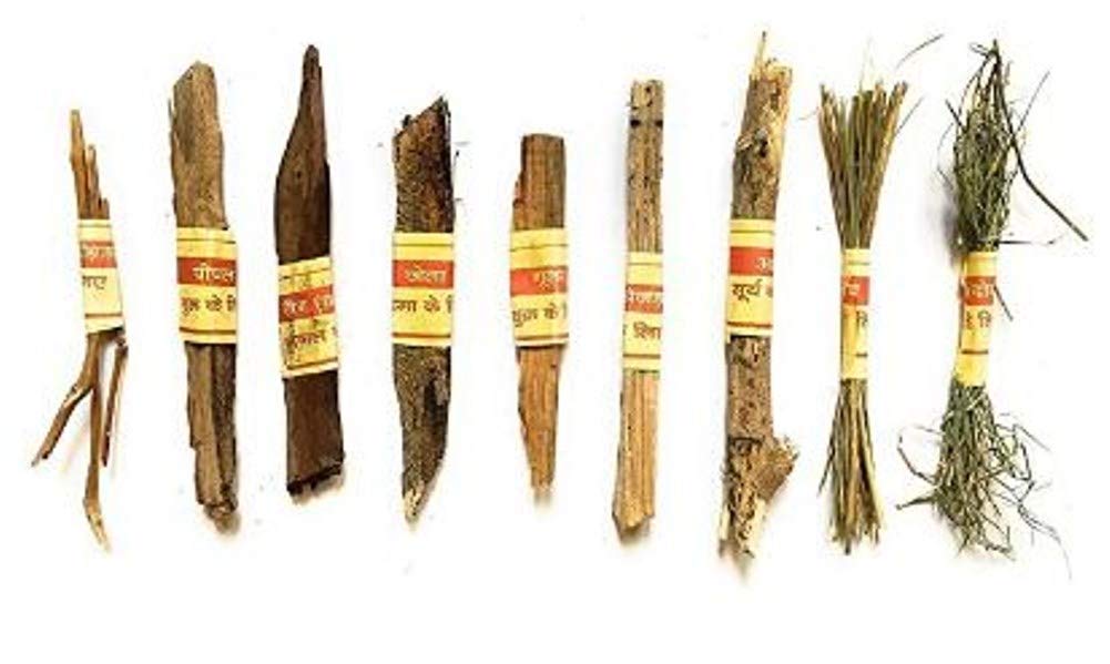 Hari Har Exim Navgrah Havan Samidha Navgrah ki Lakdi (1 Packet of 9 Woods)