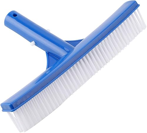 Mokernali Cepillo de piscina, cepillo de pared y azulejos, cabezal de cepillo de limpieza, cepillo de limpieza de alta eficiencia para limpiar