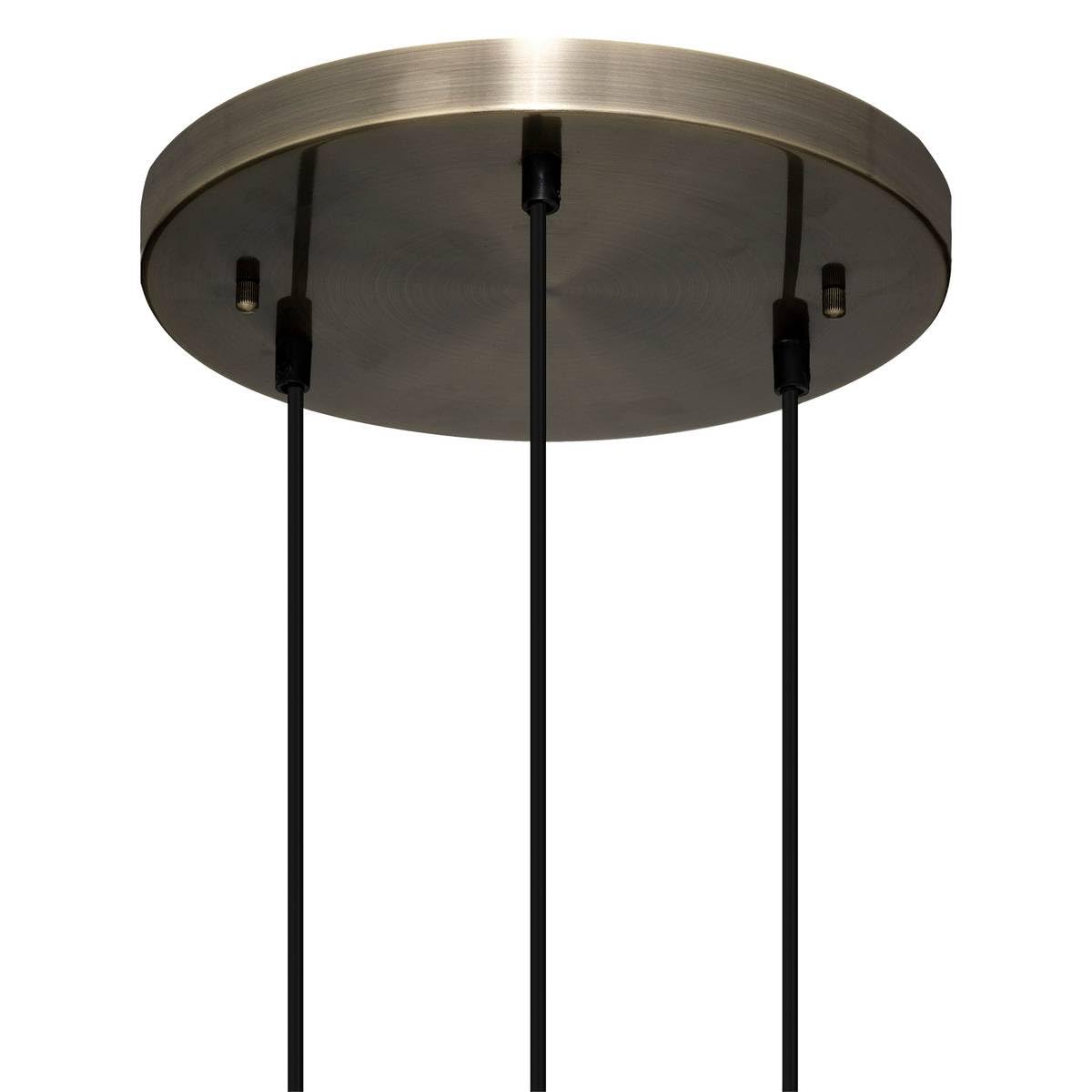 Atmosphera Suspension x3 boule en verre Night Or