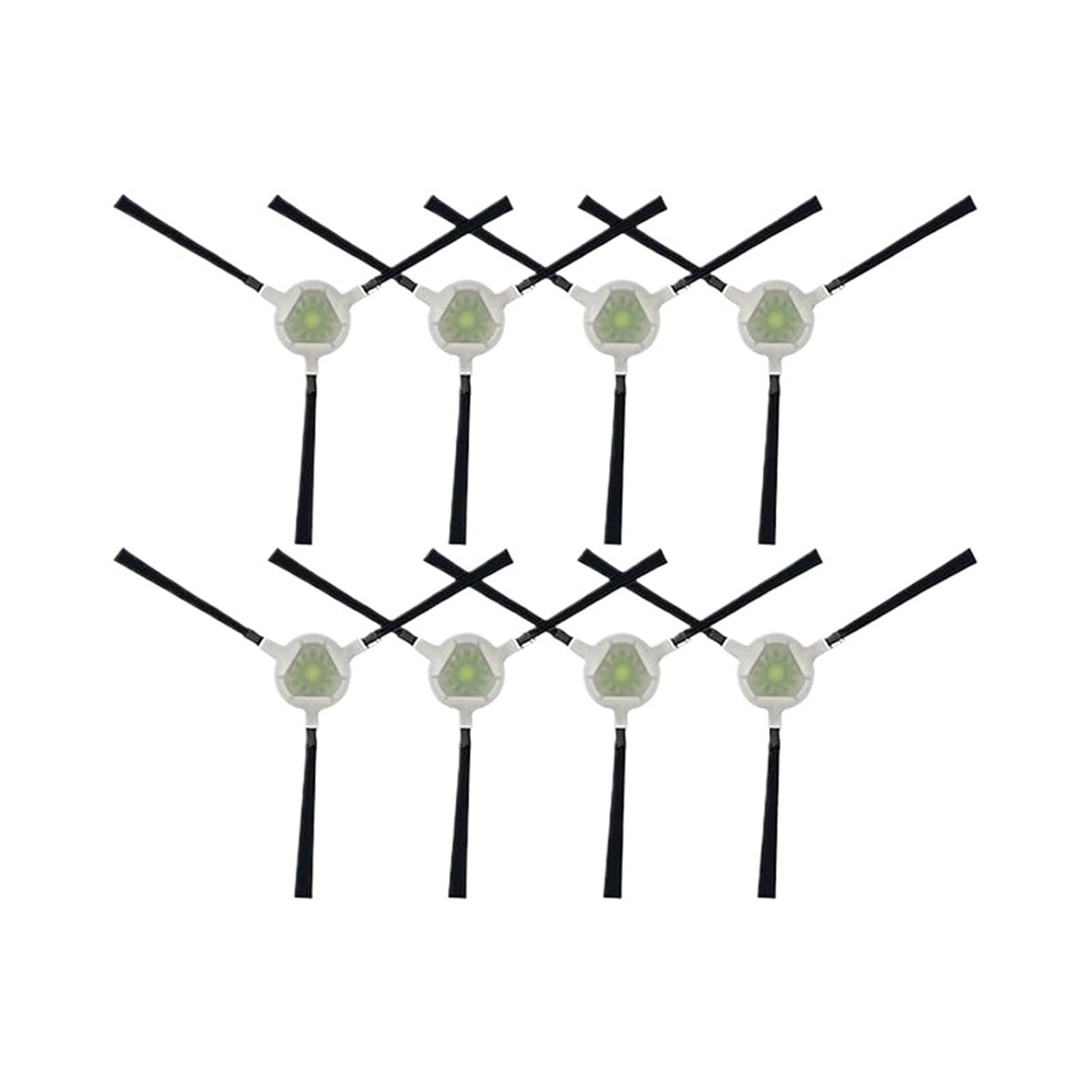 CGPACVMJE Compatible For Lefant，M320/ M320G M310/ M210/ M213 ，Compatible For Okp， Life K2 / K3 / K4 / K5 Robot Vacuum Cleaner Side Brush Accessories(8pcs)