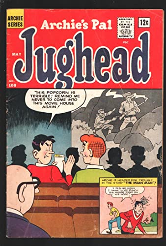 Archie's Pal Jughead #108 1964-Archie-Movie theater cover-Betty & Veronica appear-VG