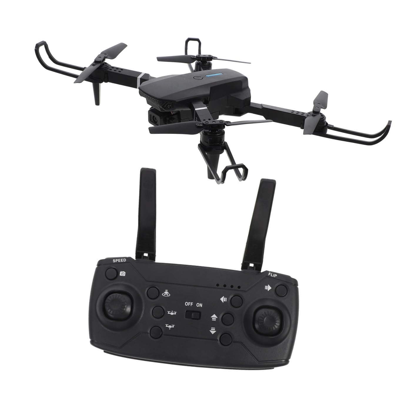 Kleine Faltbare Drohne mit Hd-kamera, 800mah Akku und Fernsteuerung, Kunststoff-quadcopter für Kinder, Lange Betriebsdauer und Einfache Bedienung