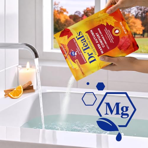 Dr Teal's Epsom Salt Magnesium Soak, Warm Autumn Comfort, 3 lbs - image 5