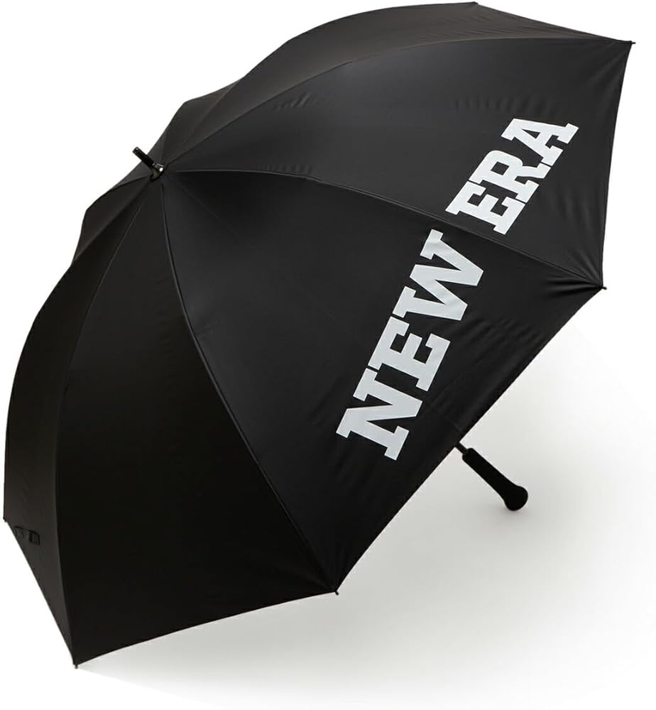 NEW ERA GOLF UMBRELLA 75cm ブラック ニューエラ（NEW ERA）（メンズ、レディース）ゴルフ 傘 日傘