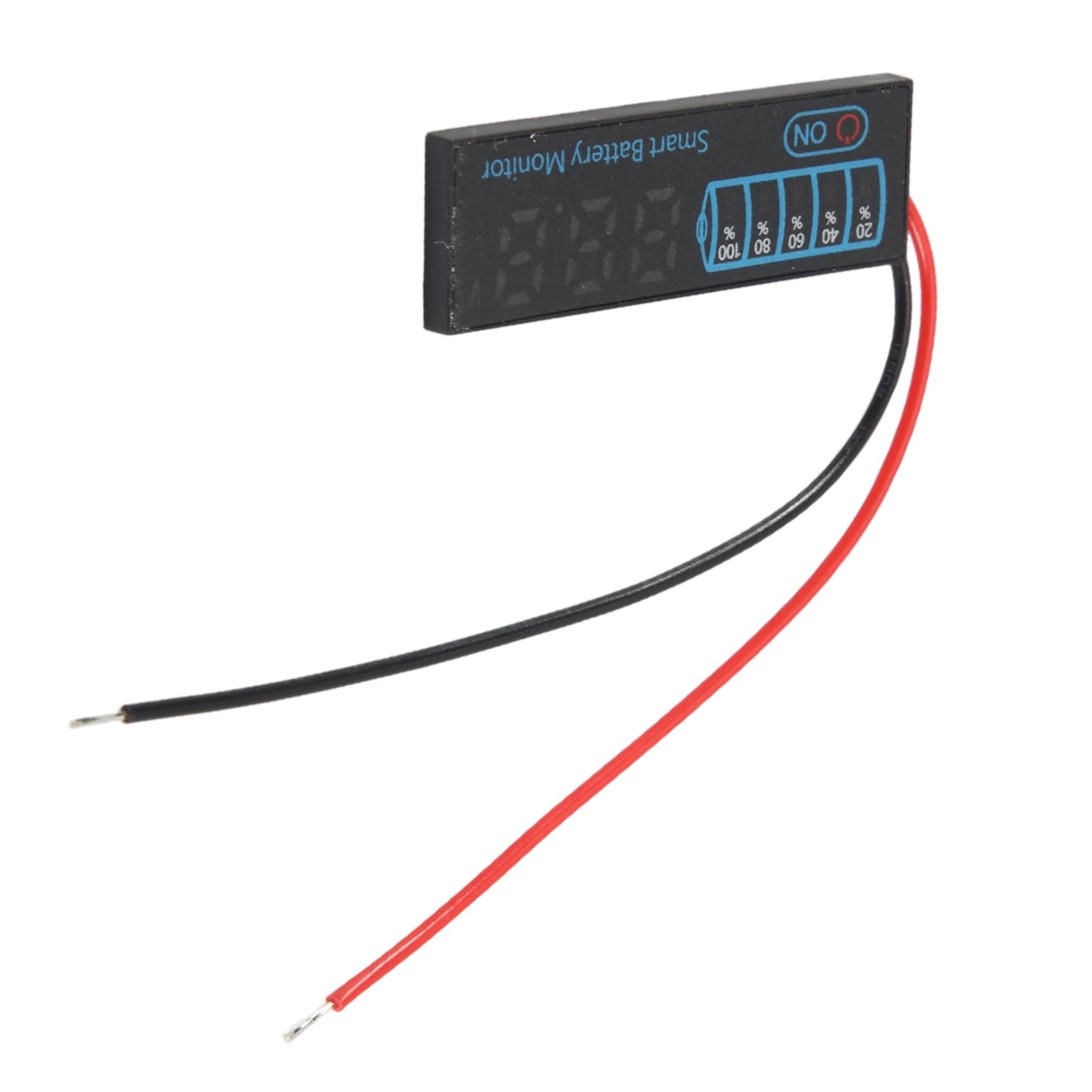 Qimoi As Shown 18650 Li-Ion Lipo Lithium Test 7-55V Acid Battery Level Indicator Tester Leddisplay Meter Module Capacity Voltagemeter,C