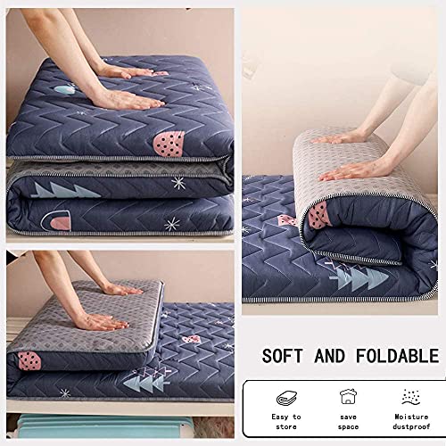 Tatami matras pad opvouwbaar, zacht en dik tatami slaapmat, draagbare slaapzaal slaapmat matras voor alle seizoenen,2,90… - Image 3