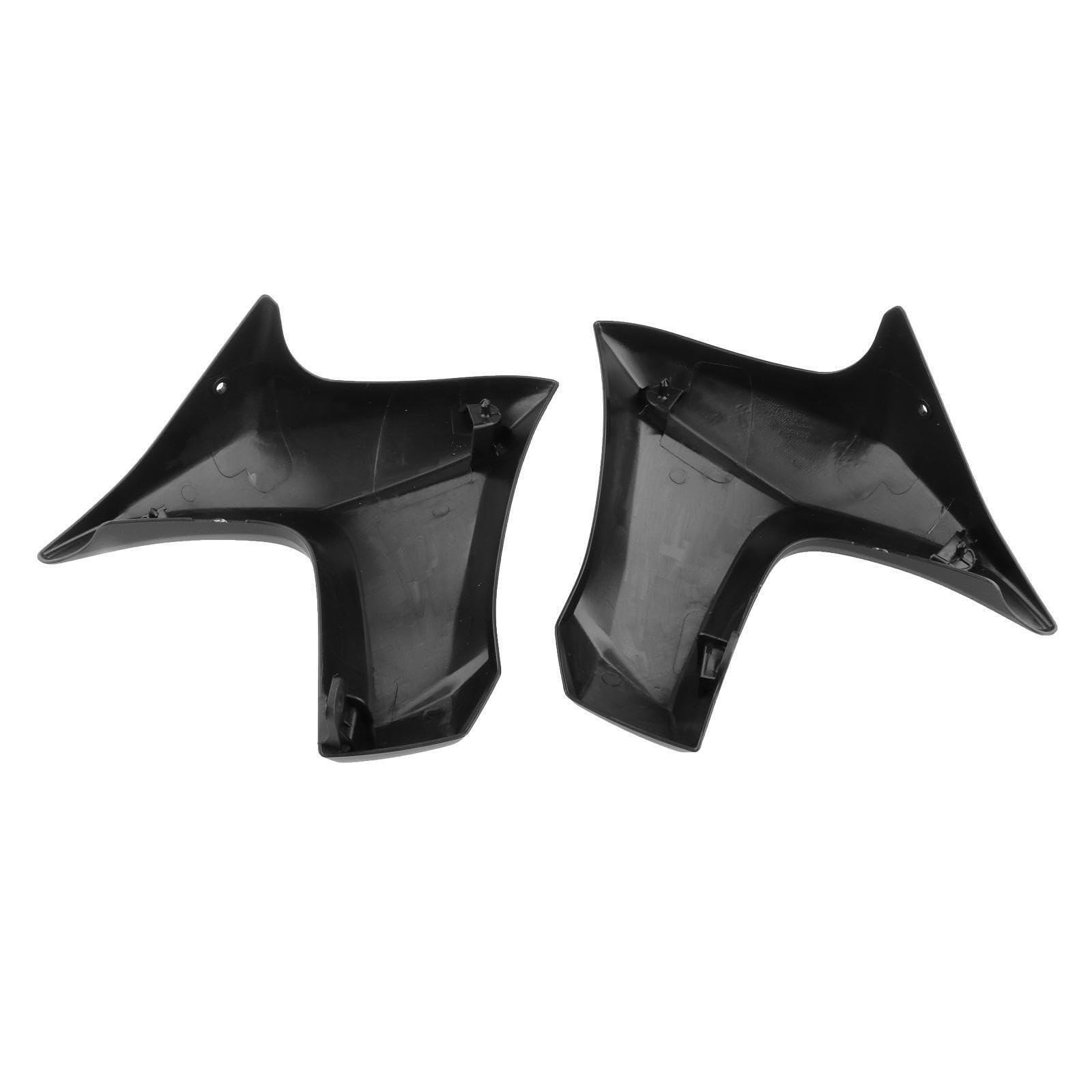 VUIUYOIES Paire de protections de carénage de cache-radiateur pour ER6N 2012-2015 Élégantes et durables, Noir mat