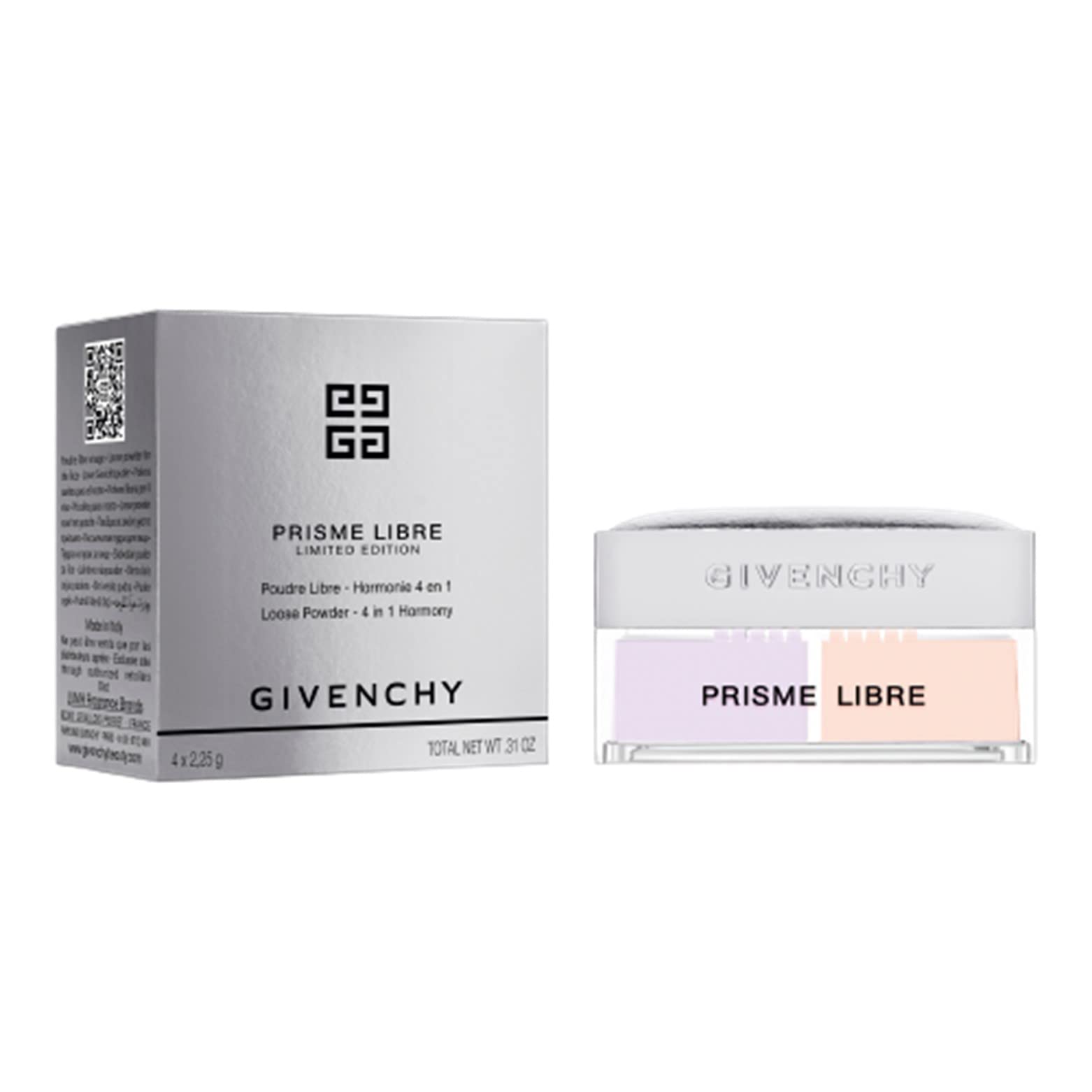 Givenchy Prisme Libre Limited Edition - #12 Lumiere Polaire - Loose Powder - 4 in 1 Harmony - 4 x 2.25g