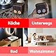 Opis Radio 2 – Mini Wallnuß Nostalgie Vintage Radio mit Bluetooth Lautsprecher im Retro Design Look aus Holz