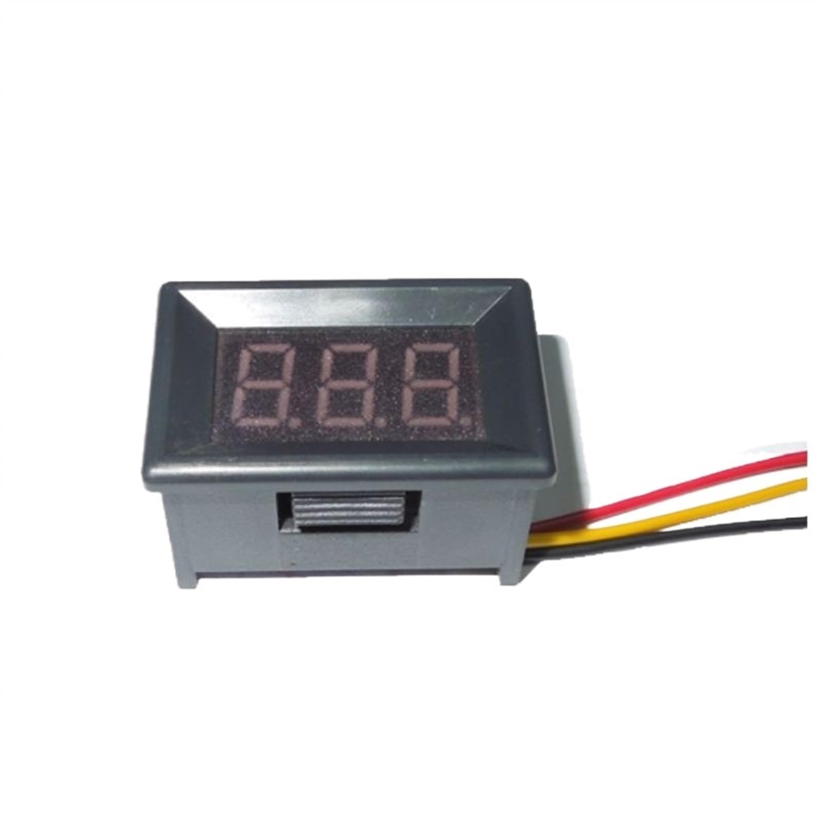 10 Uds. Medidor de Panel de voltios LED voltímetro CC 0-10V medidor de voltaje LED rojo 0,36 ''medidor de voltaje Digital probador de Monitor de voltaje