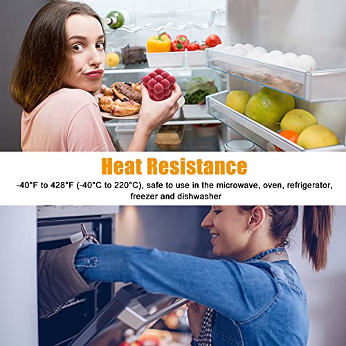 Kerzenform Bubble Kerzen, 15 in 1 3D DIY Silikonform Kerzen GieÃen Formen Heimdekorationen Bastel Silikon Kerzen Silikonform Bubble Candle Form für DIY Mousse Schokolade Kerze Harz Kuchen Handgemachte – Bild 4