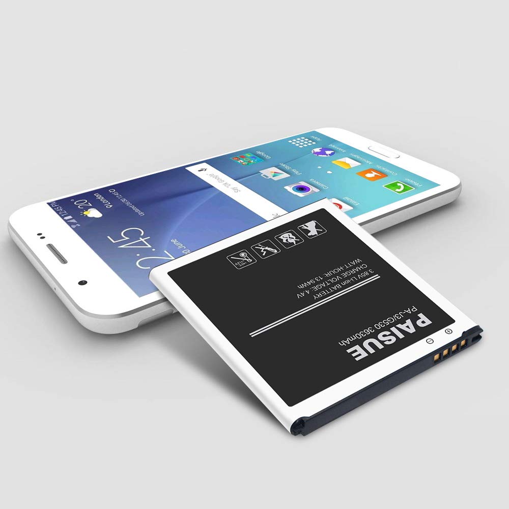 Galaxy J3 Battery, Upgraded 3630mAh Replacement Battery for Samsung