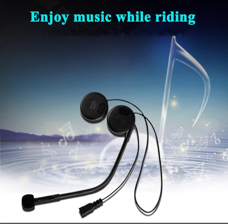L1M Casque Bluetooth Pour Casque De Moto,Appels Avec Réponse