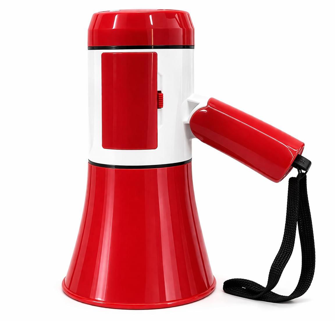 yoroto Handheld Megaphone with Loud Speaker Built-in, Recorder USB Memory Card Input Talk Record Play Siren Music, Rechargeable Battery Included with Dog Bark Voice-picture-28