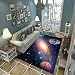 LGXINGLIyidian Casa Alfombra Hermoso Planeta En El Vasto Universo. Alfombra Suave Antideslizante De Decoración del Hogar De Impresión 3D 120X180Cm