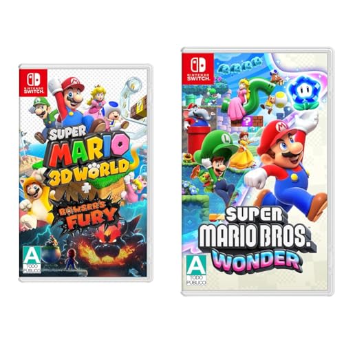 Super Mario 3D World + Bowser’s Fury & Super Mario Bros. Wonder - Standard Edition - Nintendo Switch