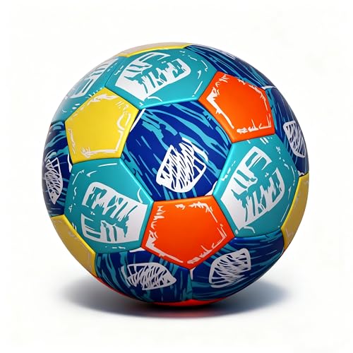 Chastep Beach Ball Size 5 for Pool and Water Play Waterproof Beach Soccer Ball with Neoprene Cover...