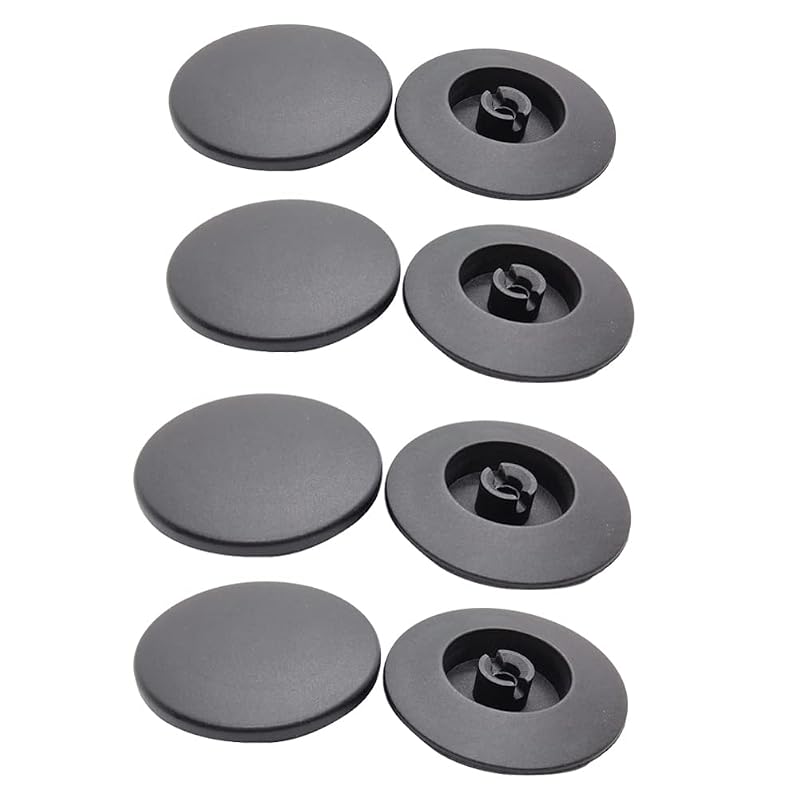 Kit com 4 Presilhas de Fixação para Tapete Automotivo JIFFYYNY Compatível com Maserati Ghibli e Quattroporte