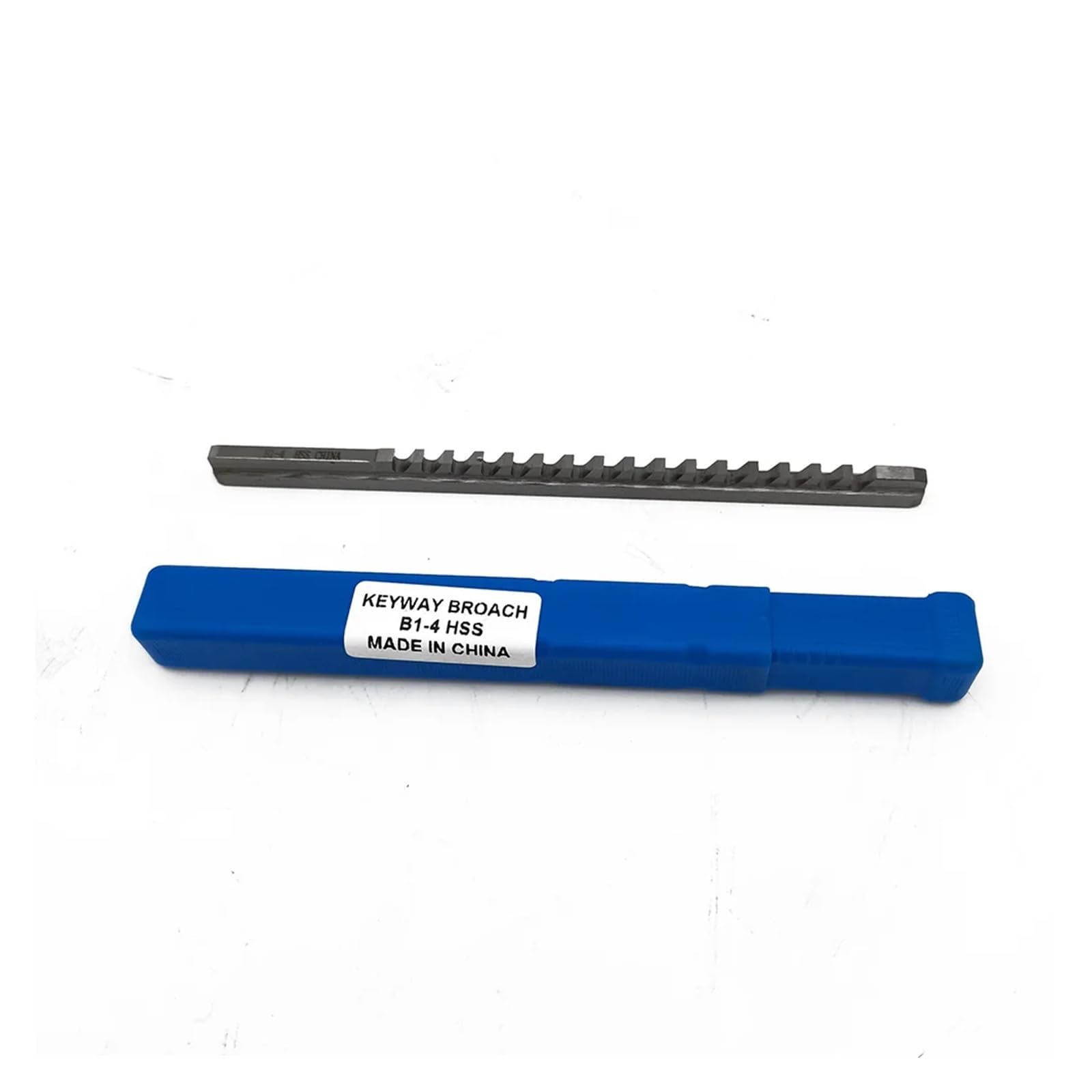 Brocha de chavetero de empuje de acero de alta velocidad de 4 mm B1, herramienta de corte de chavetero de tamaño métrico for torno CNC Resistente al desgaste