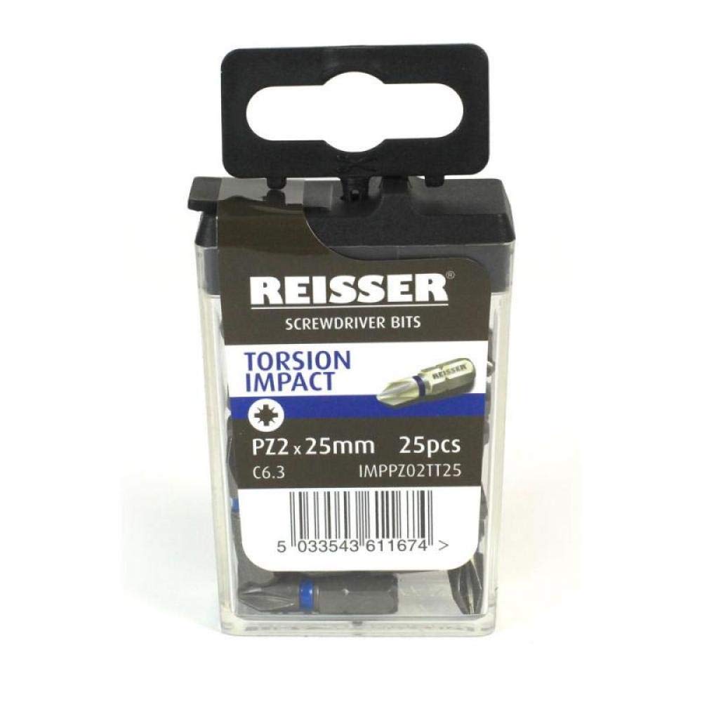 Reisser Imppz02tt25 Impact Tic-Tac Box Pz2 X 25Mm (Pack 25Pc)