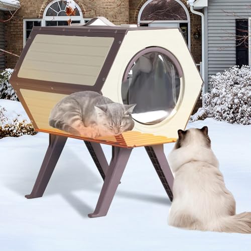 Heated Cat House Outdoor - Weatherproof