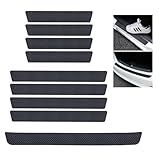 【Schützend und stilvoll】 Diese Türschwellenaufkleber dienen sowohl zum Schutz als auch zur Dekoration der Einstiegsleisten Ihrer Autotüren. Mit ihrem sportlichen und dekorativen Design verleihen sie dem Innenraum Ihres Autos eine persönliche und stilvolle Note.