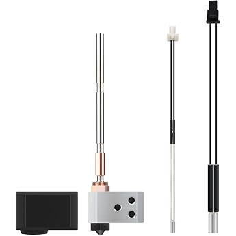 24V 40W MK4 XL Hotend for Prusa Hotend Kit Printhead Heating Block Hardened Steel Nozzle 0.4mm Extruder Hotend for Prusa i3 MK4/XL