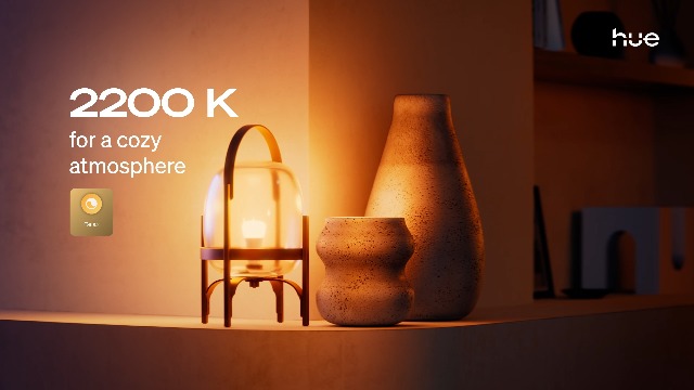 Image of Philips Hue Smart LED A19 Bulb, 1 Pack, White & Color Ambiance, E27 Base, 9.5W, Full Spectrum Light 1000K-20000K, 1100 Lumens, Dimmable LED Bulbs, Works with Alexa, Google,& Apple Home