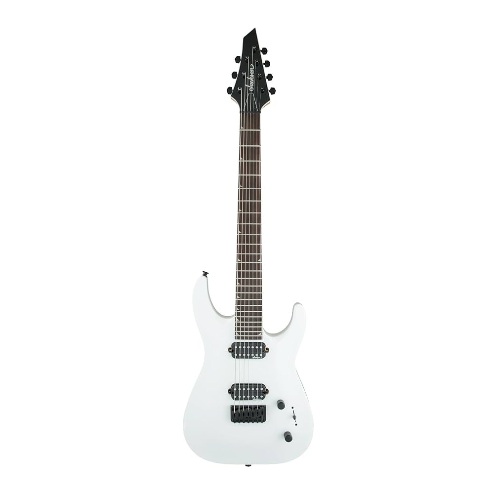 Jackson JS32-7 White 純正ソフトケース付き Jackson JS32-7 Dinky 7-String Electric Guitar with Humbuckers