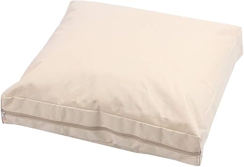 Miniatura 6 de TOPINCN Funda para silla de patio al aire libre, impermeable, para muebles, cubierta antipolvo para uso en jardín, 22.0 x 20.0 x 3.9 in (beige)