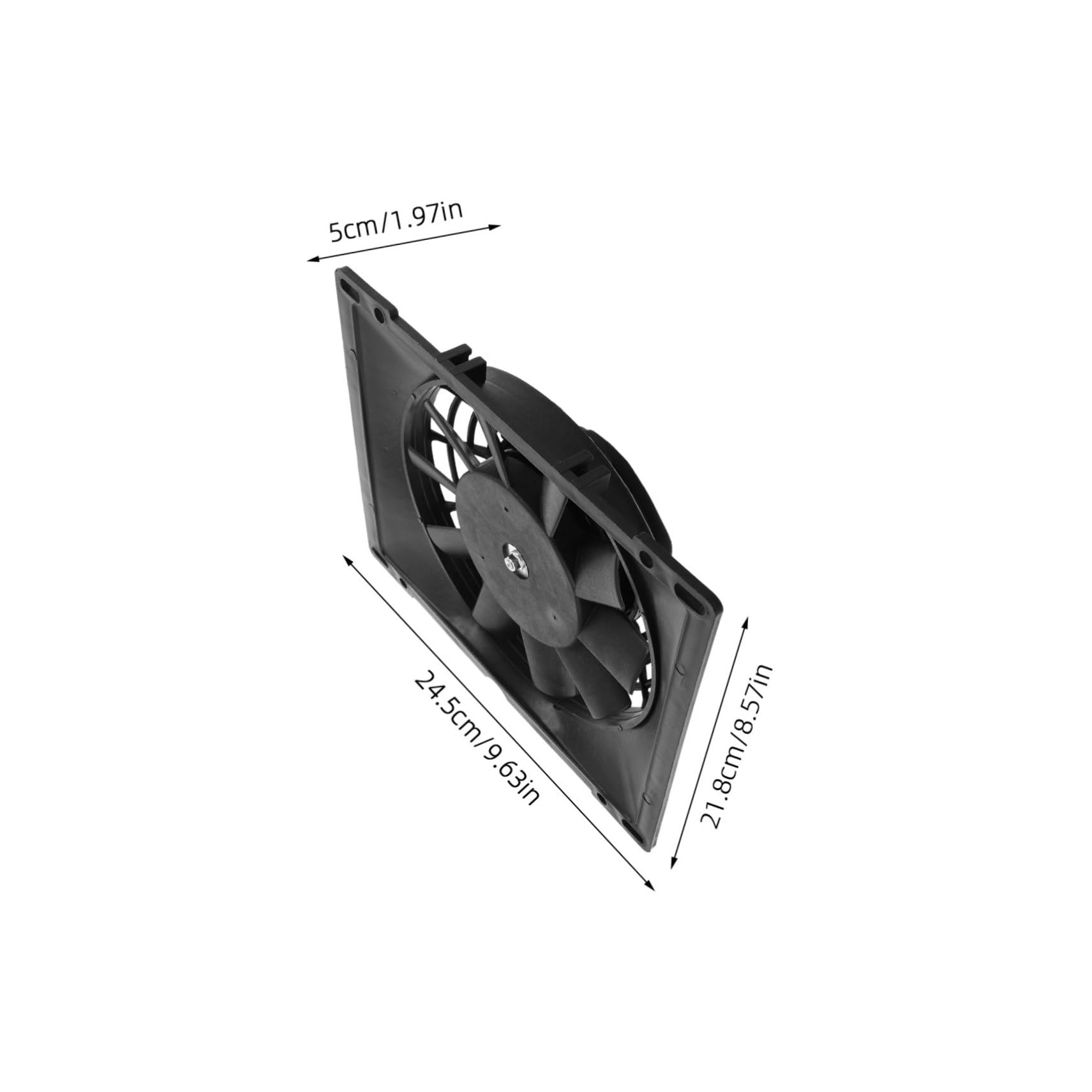 Ventilador Eléctrico de Refrigeración para Radiador Compatible con Motos Atv y Dirt Bikes Diseño Robusto para Disipación de Calor y Protección del Motor
