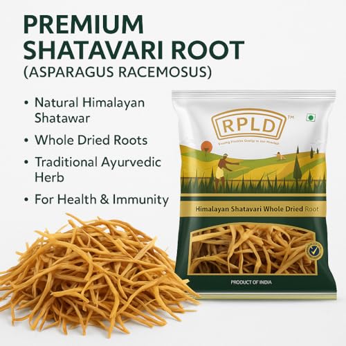 Image of Premium Shatavari Root 100g (Asparagus Racemosus) | Natural Himalayan Shatawar Whole Dried Roots | Traditional Ayurvedic Herb for Health & Immunity