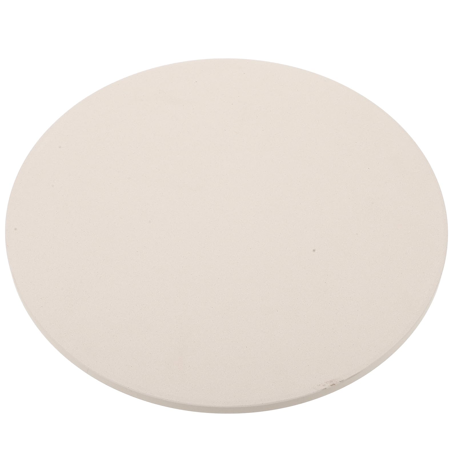 Piedra de Cordierita Redonda de Pizza Horno y Pan | Reparte el Calor de Forma Uniforme, Absorbe Humedad, Uso Alimentario, Formato Redondo