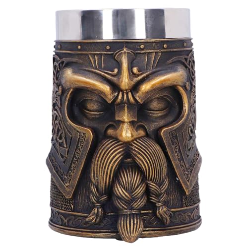 Chope viking Odin Nemesis Now pour hydromel et bière médiévale - 2