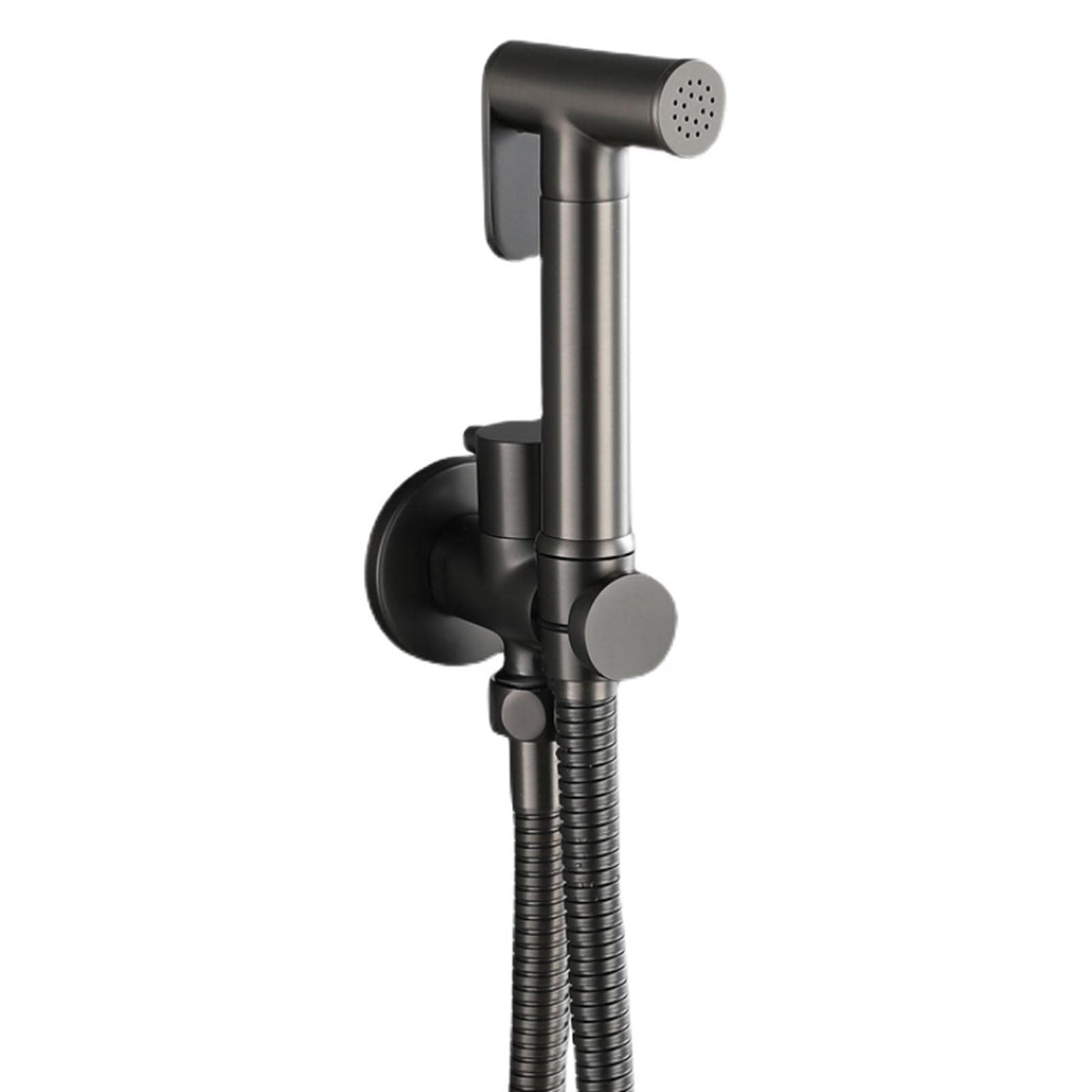 Stoffwindelsprüher Schwarz Hand Bidet Sprüher for Toilette Handbrause for Toilettengarnitur Messing mit Soft Change Kaltwasser Bidet Duschaufsatz