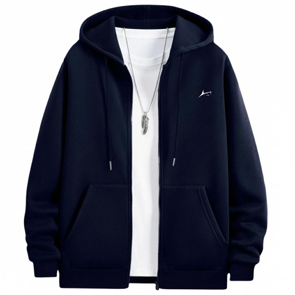 prosharx Fleece Zip Up Hoodie for Men, Hooded Sweatshirt/jacket | Warm, Comfortable & Soft-picture-36