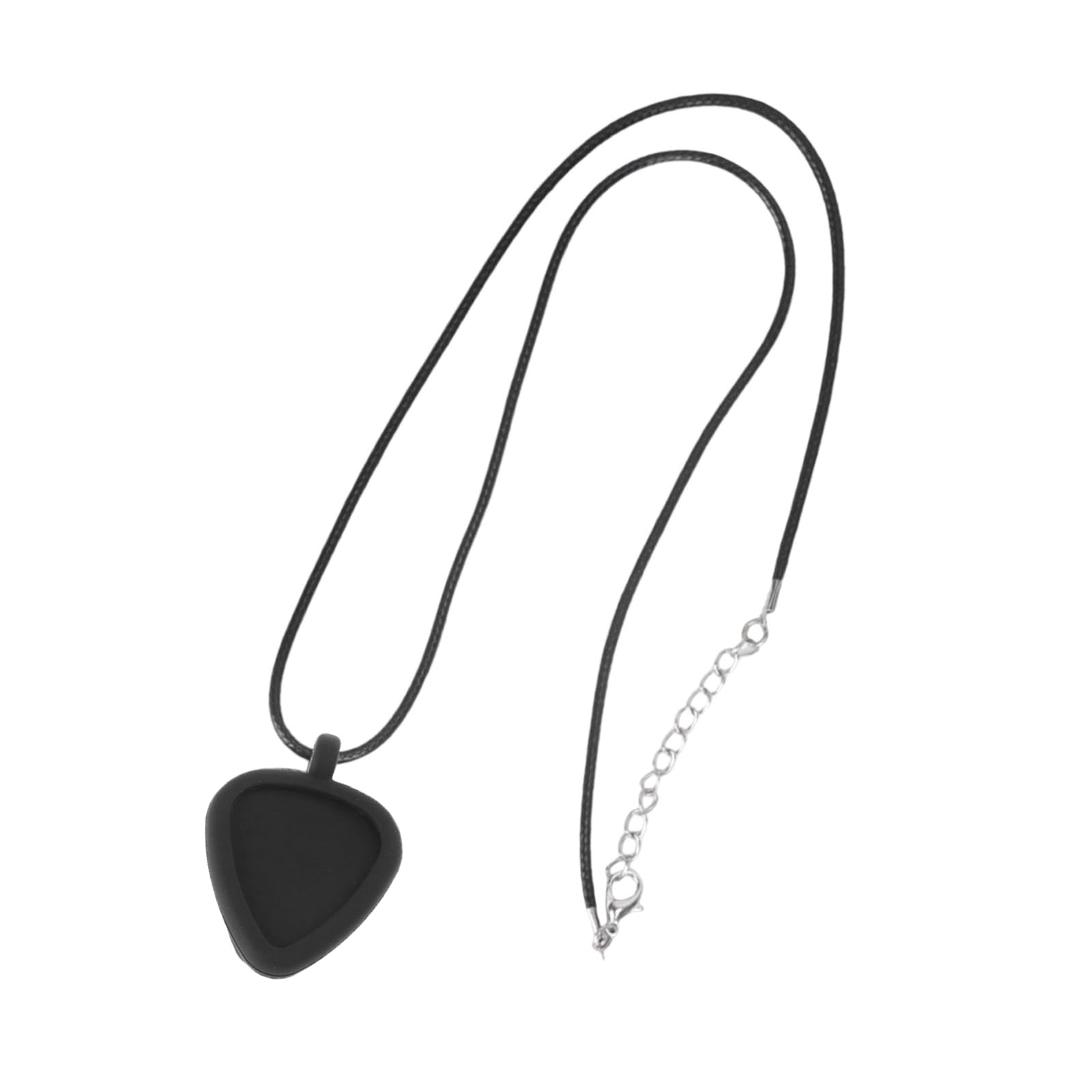 Elnwnnkc Silicone Guitar Pick Holder Necklace Bass Ukulele Accessories Storage Musical Jewelry with Pick Holder for Guitarists Musical Accessories