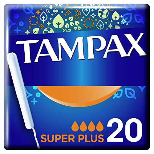 Tampax Super Plus - Tampón con aplicador - 20 unidades