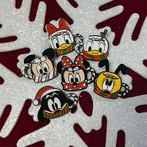 Loungefly DISNEY MICKEY & FRIENDemon Slayer HOT COCOA BLIND BOX PINS - Mickey Mouse - (Styles May Vary) - Mickey Mouse - Blind Box Enamel Pins - Cute Collectable Novelty Brooch - For Backpacks & Bags3