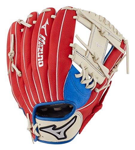 Mizuno Prospect PowerClose Youth Baseball Glove Series I V-Flex Notch I Parashock Palm Pad I ButterSoft Palm Liner