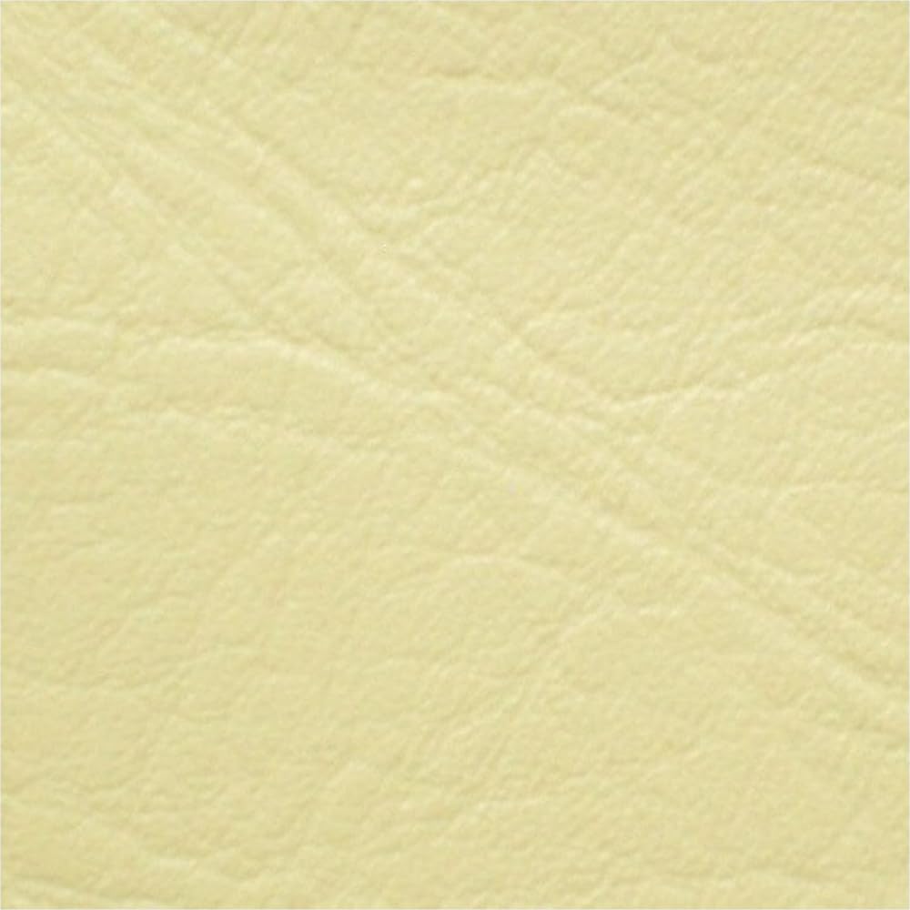 Oh Sew Crafty Limited Cream Leatherette Vinyl Fabric Fire Retardant Faux Leather Upholstery Material 140Cm Wide (Price Per Metre) (Cream)