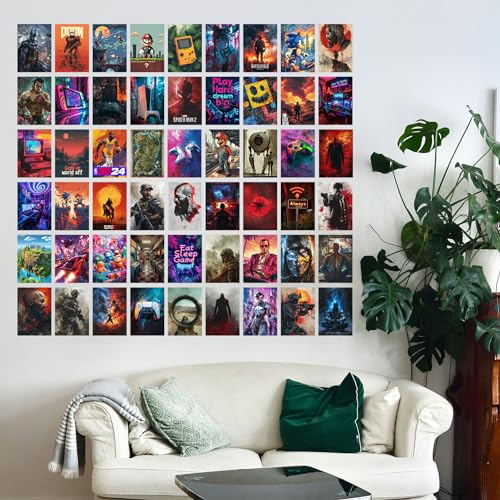 Image of Wallgasm paper Gaming Art Bundle - Set of 54, 4 x 6 Inches Posters