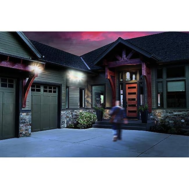 HALO MS180W 180 Replacement Motion Security Sensor Floodlight, White