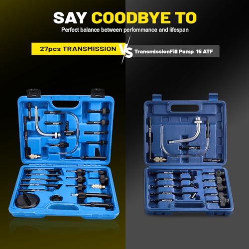 Image of 27PCS Transmission Fluid Filling Adapter Automatic Transmission Fluid Compatible with Nissan VW, Audi, BMW, Benz, Ford, CVT