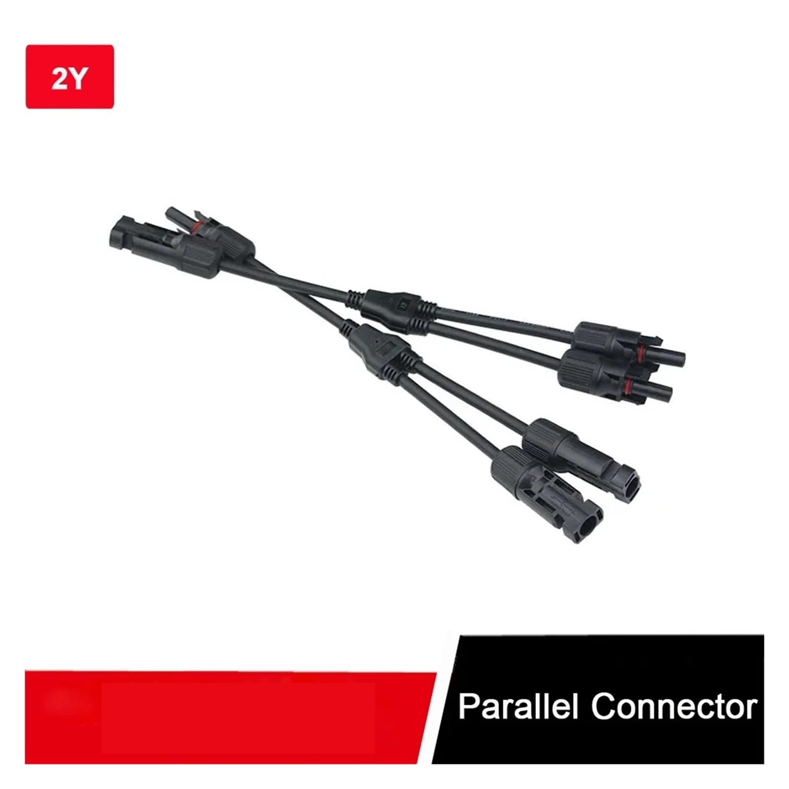 connettore Solare 5 Coppie di connettori Maschio Femmina paralleli solari a 2 Fili, Impermeabili, utilizzati for Cavi di Pannelli solari, sistemi fotovoltaici